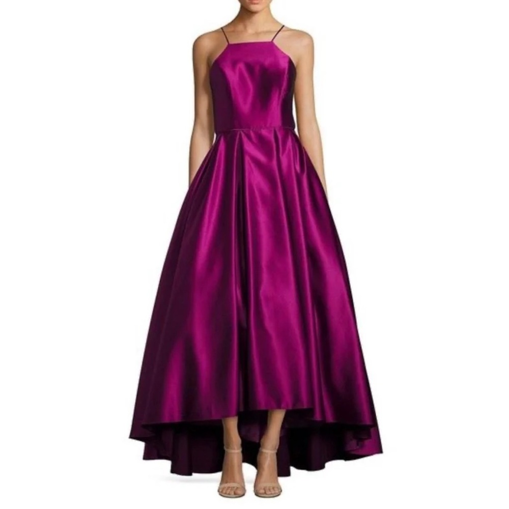 Elegant Purple Evening Gown